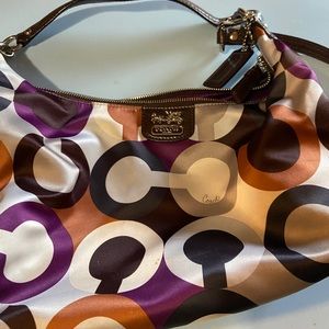 Multi-color Coach Crossbody Purse